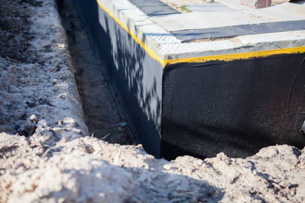 Residential Foundation Crack Repair installation at a Utica, NY home by SJ Waterproofing Pros